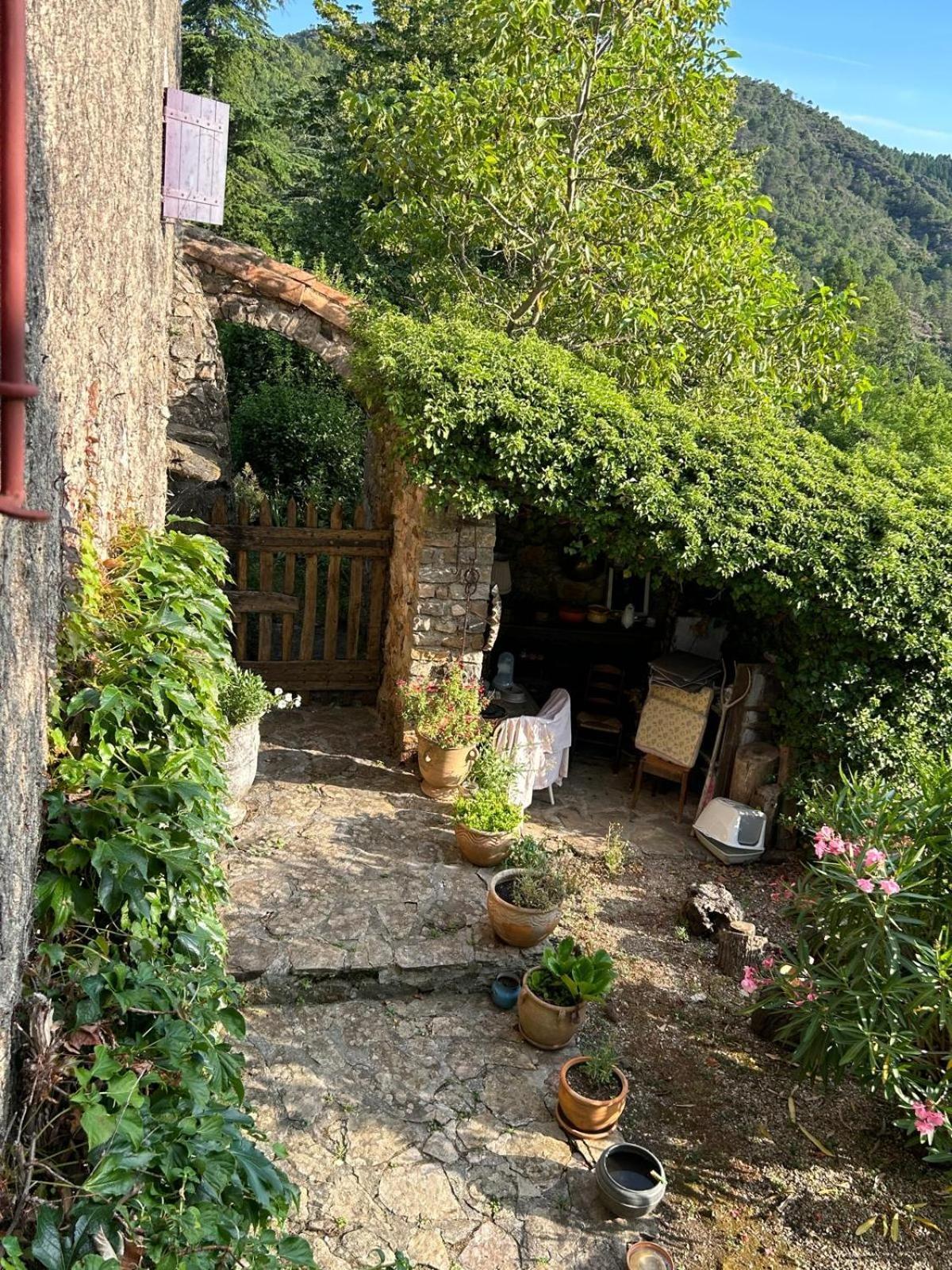 Chambre D'Hote Dans Mas Proche Anduze Cevennes Avec Piscine Mialet  Εξωτερικό φωτογραφία